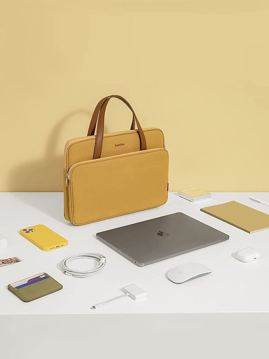 tomtoc Premium H21 Tasche Fall für Laptop 14" in Gelb Farbe