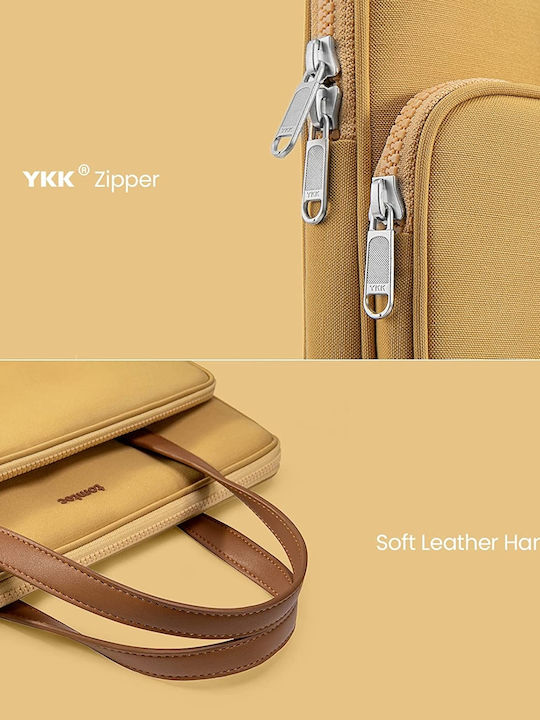 tomtoc Premium H21 Tasche Fall für Laptop 14" in Gelb Farbe