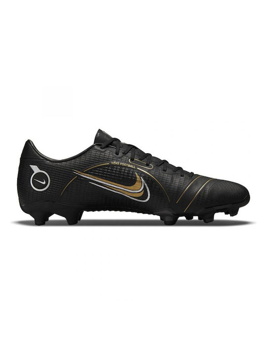 Nike Mercurial Vapor 14 Academy FG/MG Χαμηλά Ποδοσφαιρικά Παπούτσια με Τάπες Μαύρα