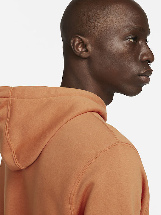 Club Sweatshirt with Hood Hot Curry