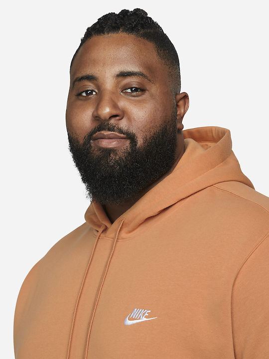 Club Sweatshirt with Hood Hot Curry