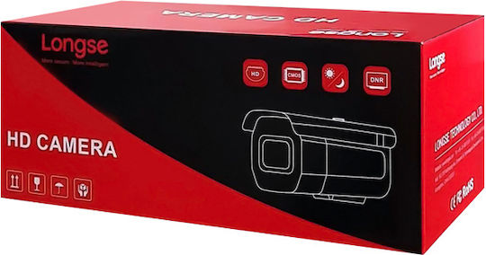 Longse BMSCFG200 IP Surveillance Camera Full HD 1080p Waterproof with Lens 2.8mm