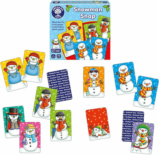 Настолна игра Snowman Snap за 2-4 играчи 3+ години (EN) Orchard