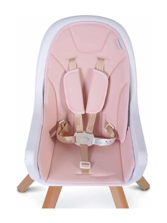 Cangaroo Hygge Столово Столче 2 В 1 С Регулируема Височина Розово