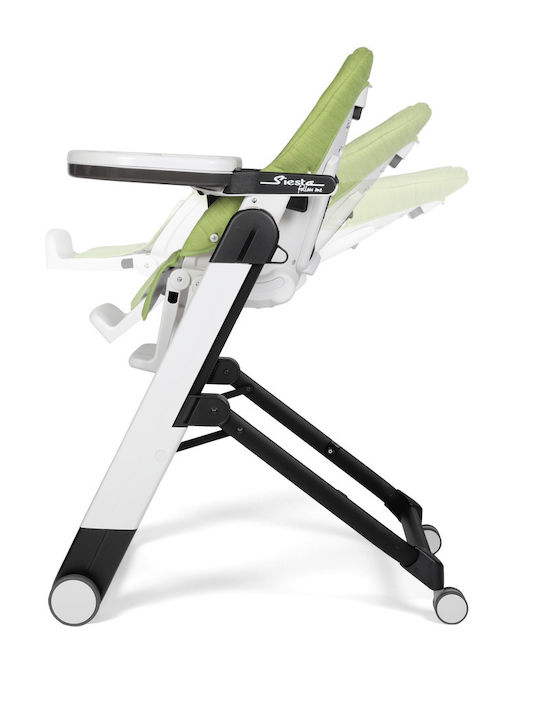 Peg Perego Siesta Αναδιπλούμενο Καρεκλάκι Φαγητού με Ρυθμιζόμενο Ύψος Φούξια