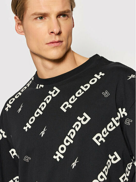 Identity T-shirt Μαύρο