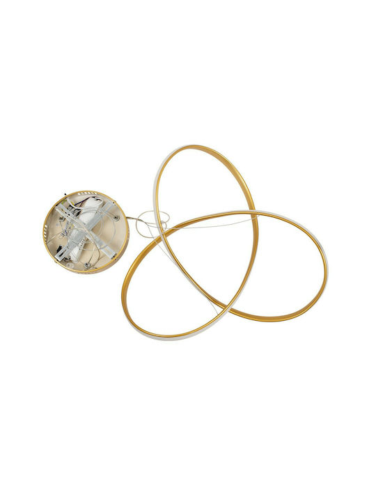 GloboStar Dexter Pendant Light Gold 56x56x14cm