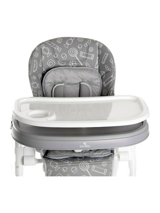 Lorelli Campanella Baby Hochstühle mit Höhenverstellbar Beige Dots