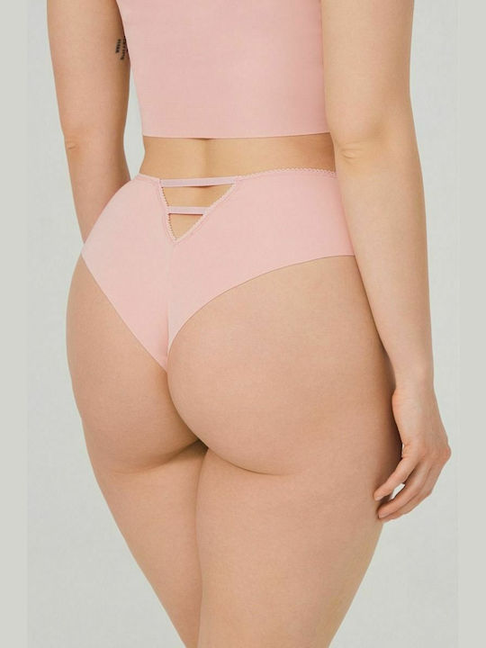 CottonHill Nia Cotton High-waisted Women's Brazil Pink