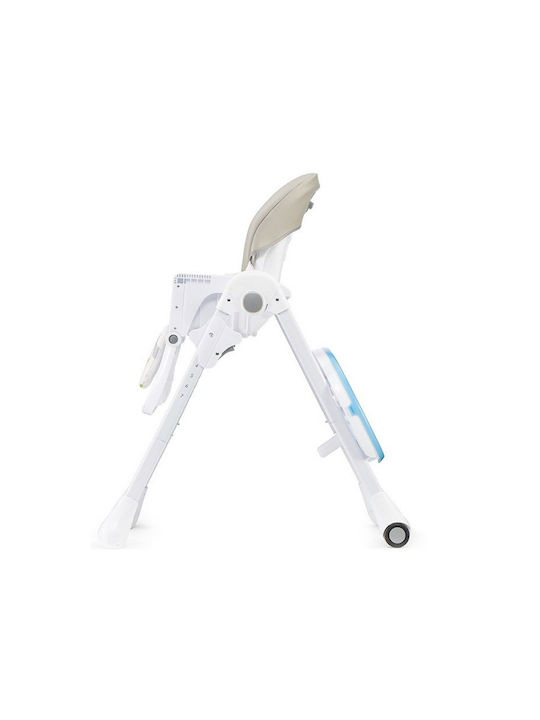 Kinderkraft Yummy Scaun Înalt De Masă Bebe Pliabil Cu Înălțime Reglabilă Multicolor