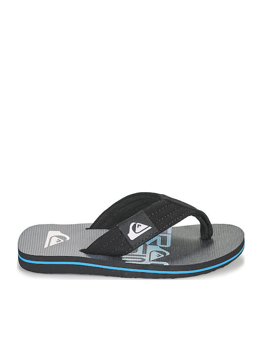 Παιδικές Σαγιονάρες Flip Flops Μαύρες Molokai Layback
