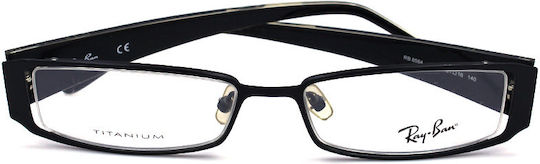 Ray Ban Vintage Women's Acetate Frame Black RB8584 1017