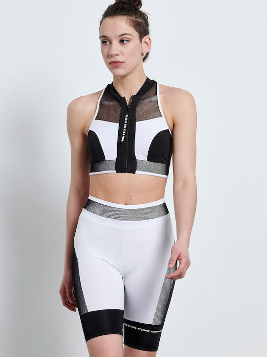 Beyond Sports Women's Bike Training Legging High Waisted White