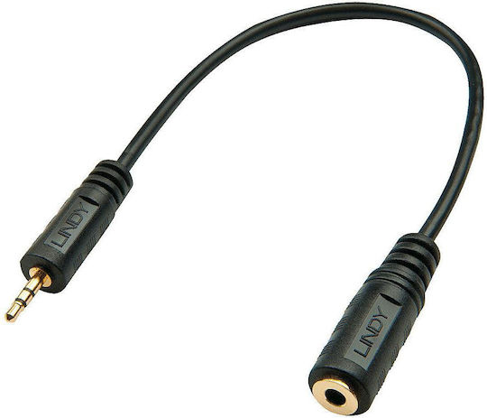 Lindy Μετατροπέας 2.5mm male σε 3.5mm female 1τμχ 35698
