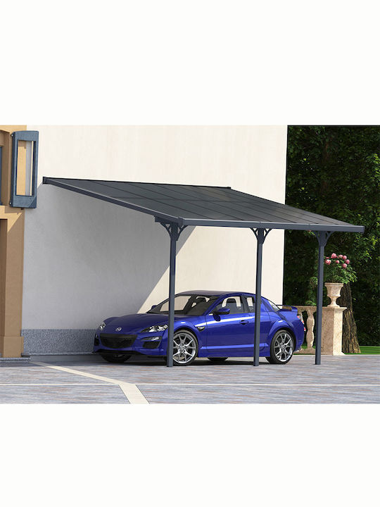 Vesta Acoperiș Policarbonat Pentru Curtea P435xL300cm