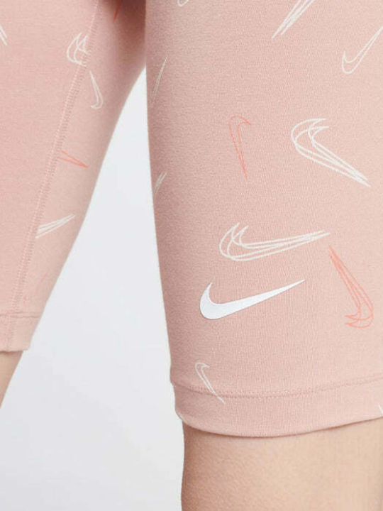Sportswear Training Γυναικείο Ποδηλατικό Κολάν Ροζ