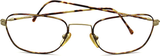 Vogue Metal Prescription Eyeglass Frame Brown Tortoise VO3148 409
