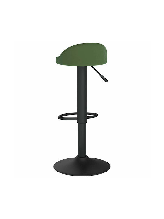 Hocker Bar mit Höhenverstellbar Dark Green 2Stück 36x38x72-94cm