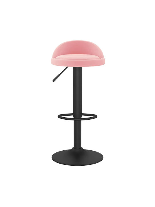 Stool Bar with Adjustable Height Pink 2pcs 36x38x72-94cm