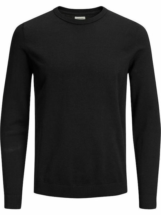 Jack & Jones Πουλόβερ Μακρυμάνικο Μαύρο