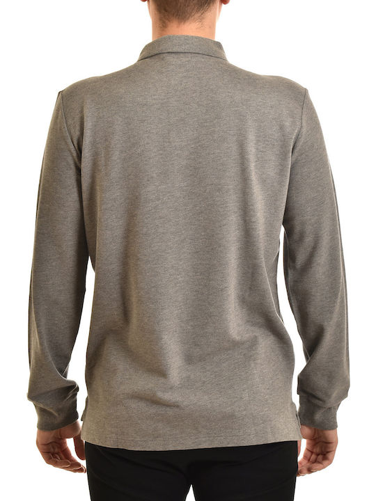 Polo Long Sleeve Blouse Gray