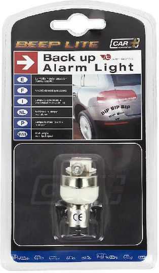 Car+ Lampen Auto P21W-BA15S-1156 Halogen Rot 12V 21W 1Stück