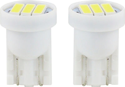 AMiO Lamps Car T10 / W5W LED 5600K Cold White 12V 0.4W 2pcs