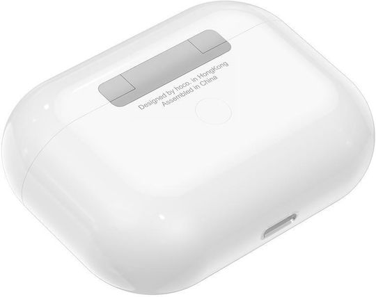 Hoco EW04 Plus In ear Bluetooth хендсфри Слушалки с Кутийка за Зареждане Бял