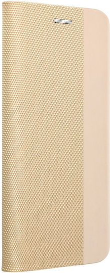 Vennus Sensitive Book Piele artificială Auriu (Galaxy A02s)