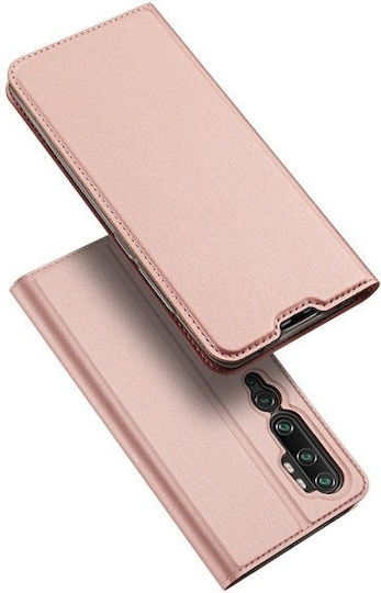 Dux Ducis Skin Pro Книга Изкуствена кожа Розово злато (Xiaomi Mi Note 10 / Mi Note 10 Pro)