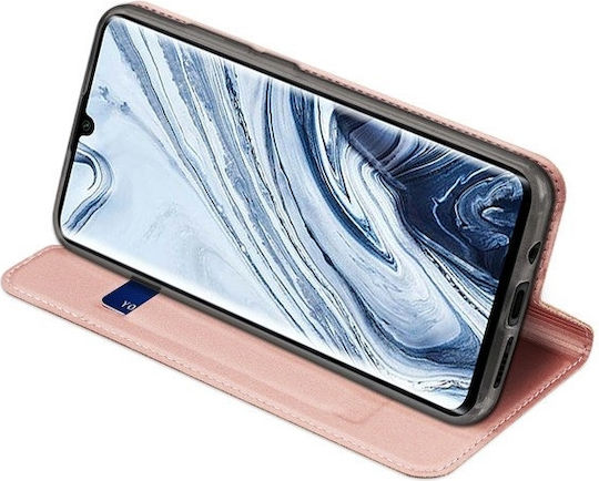 Dux Ducis Skin Pro Книга Изкуствена кожа Розово злато (Xiaomi Mi Note 10 / Mi Note 10 Pro)