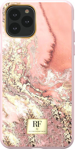 Richmond & Finch Back Cover Silicon Pink Marble Gold (iPhone 11 Pro)