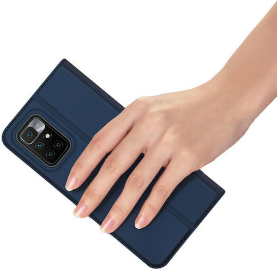Dux Ducis Skin Pro Книга Изкуствена кожа Син (Redmi 10 / 10 2022)