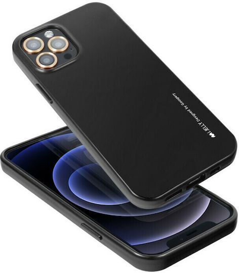 Mercury I-Jelly Slim Fit Back Cover Σιλικόνης Μαύρο (iPhone 13 Pro)