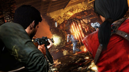 Uncharted 2: Among Thieves Platin Ausgabe PS3 Spiel (Gebraucht)
