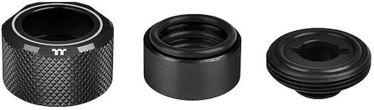 Thermaltake Pacific C-PRO G1/4 PETG Tube 16mm OD Compression Fittings Μαύρο