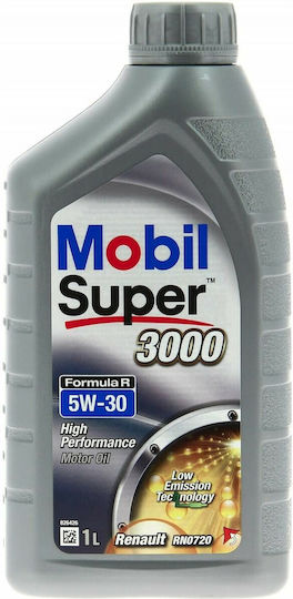Mobil Super 3000 Formula R Λάδι Αυτοκινήτου 5W-30 1lt