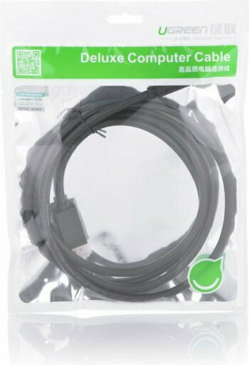 Ugreen Cable DisplayPort male - HDMI male 1.5m Black (10239)