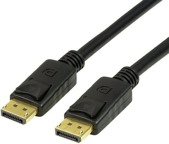 LogiLink DisplayPort Cable DisplayPort Male - DisplayPort Male 1m Black CV0119