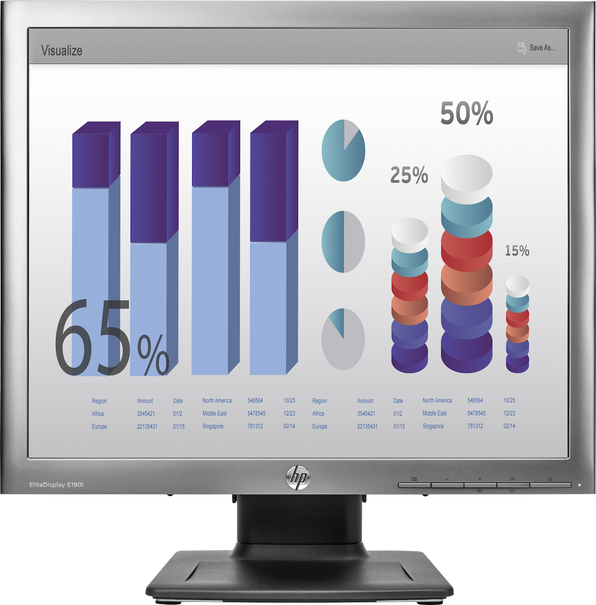 HP E190i IPS Monitor 19