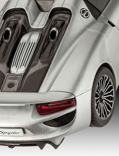 Revell Porsche 918 Spyder Моделна Фигура Автомобил Сребрист 138 Части В Мащаб 1:24