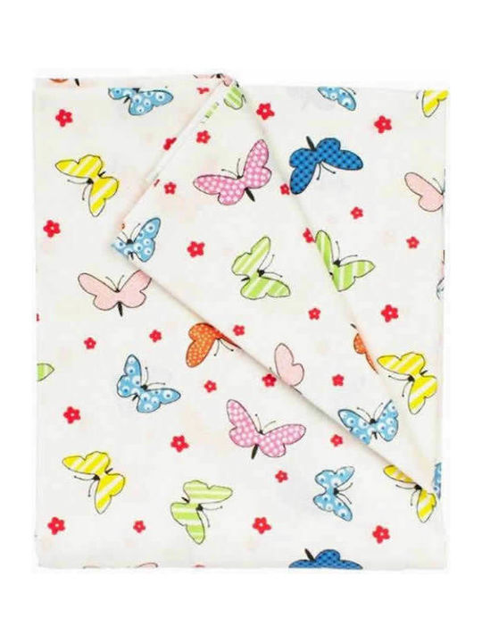 Dimcol Butterfly Kids Cotton Pillowcase 50x70cm 49 Multi