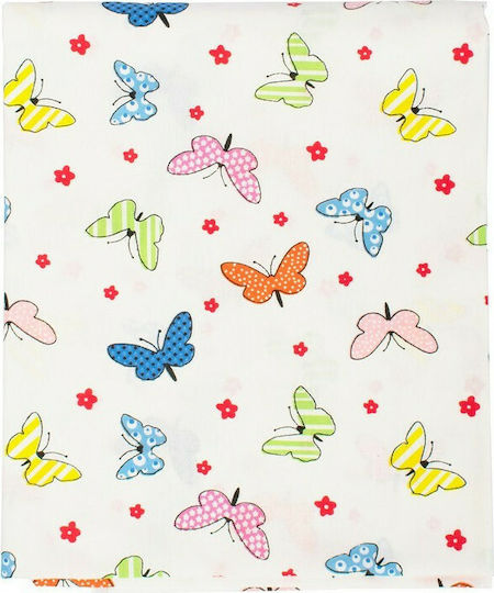 Dimcol Butterfly Kids Cotton Pillowcase 50x70cm 49 Multi
