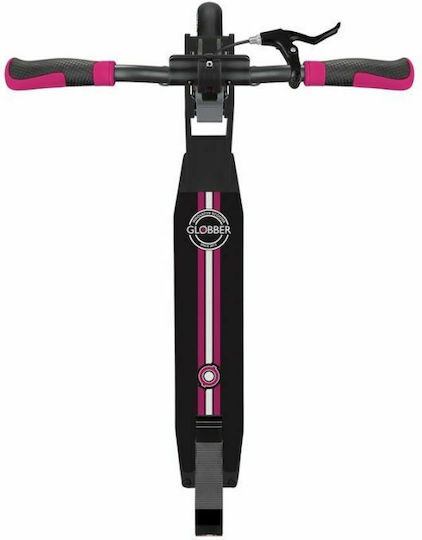 Globber Kinderroller Klappbar One K 165 BR 2-Rad für 14+ Jahre Schwarz