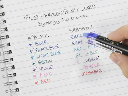 Pilot Frixion Point Clicker Pix Ballpoint