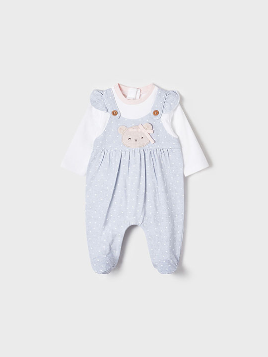 Mayoral Baby Bodysuit Set Long-Sleeved Multicolour