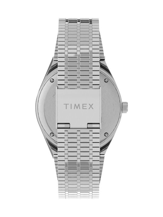 Timex Reissue Herrenuhr 38mm Batterie mit Silber Metallarmband