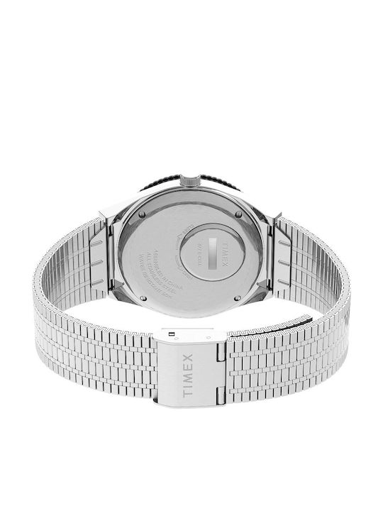 Timex Reissue Herrenuhr 38mm Batterie mit Silber Metallarmband