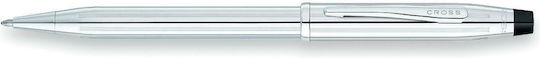 Cross Century II Pen Ballpoint with Blue Ink 1pcs Lustrous Chrome