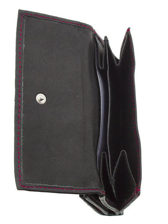 Small Leather Women's Wallet Classic Black